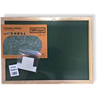 Mktape MK730965 - Pizarra con marco de madera- 30 x 40 cm- color verde